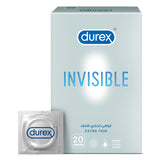 GETIT.QA- Qatar’s Best Online Shopping Website offers DUREX INVISIBLE EXTRA THIN CONDOM 20 PCS at the lowest price in Qatar. Free Shipping & COD Available!