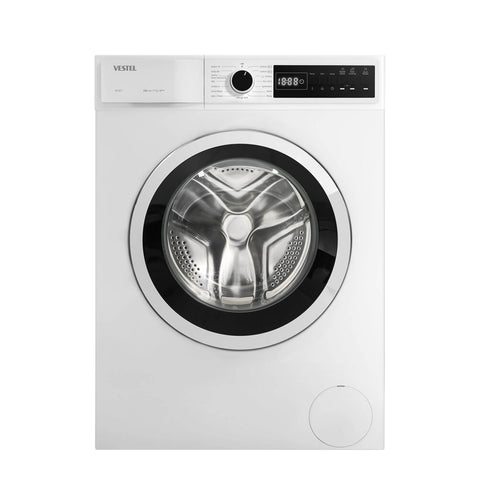 GETIT.QA- Qatar’s Best Online Shopping Website offers VESTEL FRONT LOAD WASHING MACHINE W710T2S 7KG, 1000 RPM, WHITE at the lowest price in Qatar. Free Shipping & COD Available!