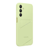 GETIT.QA- Qatar’s Best Online Shopping Website offers SAMSUNG A25 CASE WITH CARD SLOT, LIME, EF-OA256TMEGWW at the lowest price in Qatar. Free Shipping & COD Available!