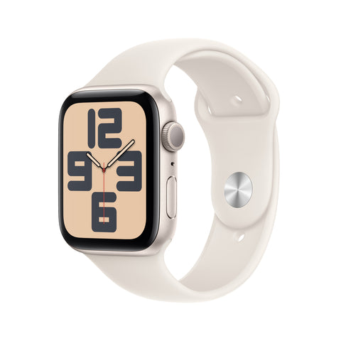 GETIT.QA- Qatar’s Best Online Shopping Website offers PRE-ORDER APPLE WATCH SE GPS, 40 MM STARLIGHT ALUMINIUM CASE WITH STARLIGHT SPORT BAND - M/L, MXEG3QA/A at the lowest price in Qatar. Free Shipping & COD Available!