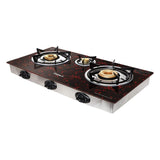 GETIT.QA- Qatar’s Best Online Shopping Website offers IMPEX CERAMIC GAS TABLE IGS 1213F 3 BURNER at the lowest price in Qatar. Free Shipping & COD Available!