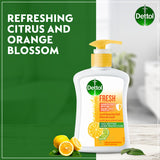 GETIT.QA- Qatar’s Best Online Shopping Website offers DETTOL HAND WASH LIQUID SOAP FRESH PUMP CITRUS & ORANGE BLOSSOM 400 ML at the lowest price in Qatar. Free Shipping & COD Available!