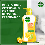 GETIT.QA- Qatar’s Best Online Shopping Website offers DETTOL FRESH SHOWER GEL & BODY WASH CITRUS & ORANGE BLOSSOM FRAGRANCE 500 ML at the lowest price in Qatar. Free Shipping & COD Available!