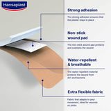 GETIT.QA- Qatar’s Best Online Shopping Website offers HANSAPLAST ELASTIC PLASTERS EXTRA FLEXIBLE 20 PCS at the lowest price in Qatar. Free Shipping & COD Available!