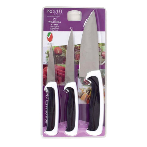 GETIT.QA- Qatar’s Best Online Shopping Website offers PROKUT KNIFE SET FT1400 3 PCS at the lowest price in Qatar. Free Shipping & COD Available!