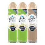 GETIT.QA- Qatar’s Best Online Shopping Website offers GLADE JASMINE + SHEER VANILLA EMBRACE AIR FRESHENER VALUE PACK 3 X 300 ML
 at the lowest price in Qatar. Free Shipping & COD Available!