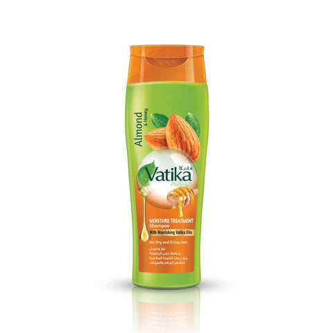 GETIT.QA- Qatar’s Best Online Shopping Website offers VATIKA NATURALS MOISTURE TREATMENT SHAMPOO WITH ALMOND AND HONEY FOR DRY AND FRIZZY HAIR 200 ML at the lowest price in Qatar. Free Shipping & COD Available!