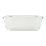 GETIT.QA- Qatar’s Best Online Shopping Website offers LOCK & LOCK RECTANGULAR GLASS CONTAINER WITH LID-- 380 ML-- CLEAR-- HLLG422 at the lowest price in Qatar. Free Shipping & COD Available!