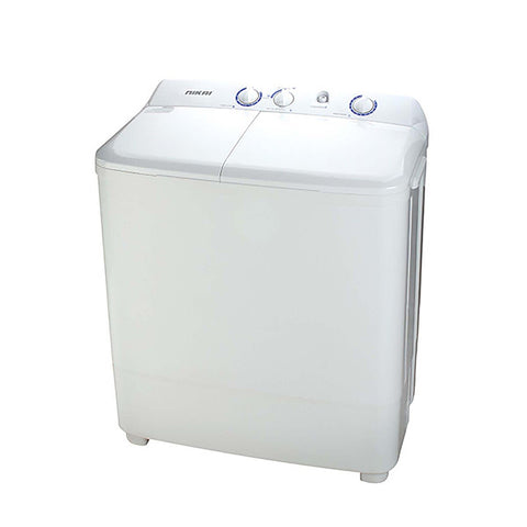 GETIT.QA- Qatar’s Best Online Shopping Website offers NIKAI SEMI AUTOMATIC WASHING MACHINE, 7 KG, CREAM WHITE, NWM700SPN2 at the lowest price in Qatar. Free Shipping & COD Available!