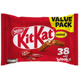 GETIT.QA- Qatar’s Best Online Shopping Website offers NESTLE KITKAT 2 FINGER MINI CHOCOLATES VALUE PACK 38 PCS 500 G at the lowest price in Qatar. Free Shipping & COD Available!