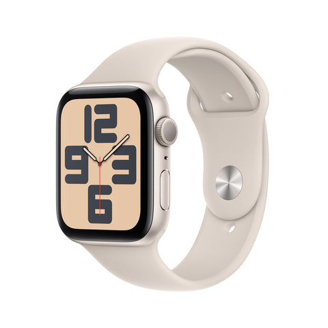 GETIT.QA- Qatar’s Best Online Shopping Website offers APPLE WATCH SE GPS, STARLIGHT ALUMINIUM CASE WITH STARLIGHT SPORT BAND, 40 MM, S/M, MR9U3 at the lowest price in Qatar. Free Shipping & COD Available!