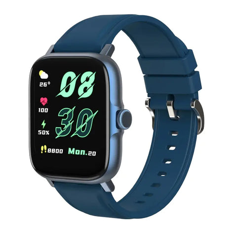 GETIT.QA- Qatar’s Best Online Shopping Website offers AUKEY SMARTWATCH FITNESS TRACKER WITH 10SPORT MODES TRACKING & CUSTOMISE WATCHFACES WITH PHONE CALLS BLUE(SW-1P-BL) at the lowest price in Qatar. Free Shipping & COD Available!