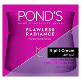 GETIT.QA- Qatar’s Best Online Shopping Website offers POND'S FLAWLESS RADIANCE DERMA NIGHT CREAM 50 G at the lowest price in Qatar. Free Shipping & COD Available!