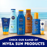 GETIT.QA- Qatar’s Best Online Shopping Website offers NIVEA SUN LOTION PROTECT & MOISTURE SPF30 200 ML at the lowest price in Qatar. Free Shipping & COD Available!