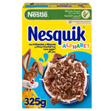 GETIT.QA- Qatar’s Best Online Shopping Website offers NESQUIK CHOCOLATE ALPHABETS BREAKFAST CEREAL 325 G at the lowest price in Qatar. Free Shipping & COD Available!
