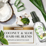 GETIT.QA- Qatar’s Best Online Shopping Website offers HERBAL ESSENCES BIO-RENEW COCONUT & ALOE HAIR OIL BLEND FOR DRY HAIR AND HAIR REPAIR 100 ML at the lowest price in Qatar. Free Shipping & COD Available!