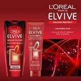 GETIT.QA- Qatar’s Best Online Shopping Website offers L'OREAL PROTECT ELVIVE COLOUR PROTECT CONDITIONER 400 ML at the lowest price in Qatar. Free Shipping & COD Available!