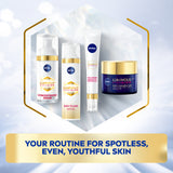 GETIT.QA- Qatar’s Best Online Shopping Website offers NIVEA FACE CREAM NIGHT CARE LUMINOUS630 EVEN GLOW 50 ML at the lowest price in Qatar. Free Shipping & COD Available!