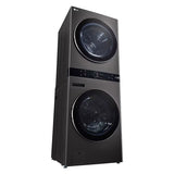 GETIT.QA- Qatar’s Best Online Shopping Website offers LG 27" WASH TOWER, 19/16 KG, 1100 RPM, BLACK STEEL, W1S1CVK2EHM at the lowest price in Qatar. Free Shipping & COD Available!