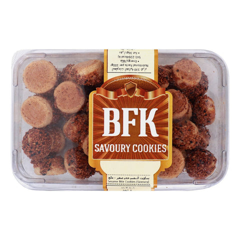 GETIT.QA- Qatar’s Best Online Shopping Website offers BFK SESAME BITE COOKIES (SAVOURY) 270 G at the lowest price in Qatar. Free Shipping & COD Available!
