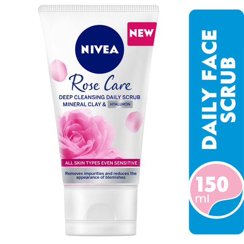 GETIT.QA- Qatar’s Best Online Shopping Website offers NIVEA FACE SCRUB DAILY ROSE CARE 150 ML at the lowest price in Qatar. Free Shipping & COD Available!