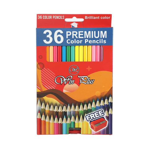 GETIT.QA- Qatar’s Best Online Shopping Website offers WIN PLUS COLOR PENCIL, 36PCS at the lowest price in Qatar. Free Shipping & COD Available!