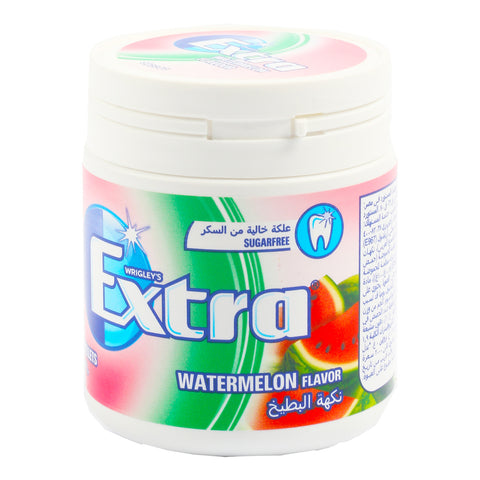 GETIT.QA- Qatar’s Best Online Shopping Website offers WRIGLEY'S SUGAR FREE EXTRA WATERMELON FLAVOR CHEWING GUM 84 G at the lowest price in Qatar. Free Shipping & COD Available!