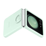 GETIT.QA- Qatar’s Best Online Shopping Website offers SAMSUNG GALAXY Z FLIP5 SILICONE CASE WITH RING OCEAN GREEN(EF-PF731TMEGWW) at the lowest price in Qatar. Free Shipping & COD Available!