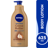 GETIT.QA- Qatar’s Best Online Shopping Website offers NIVEA BODY LOTION COCOA BUTTER VITAMIN E DRY SKIN 625 ML at the lowest price in Qatar. Free Shipping & COD Available!