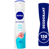 GETIT.QA- Qatar’s Best Online Shopping Website offers NIVEA ANTIPERSPIRANT SPRAY FOR WOMEN DRY FRESH 150 ML at the lowest price in Qatar. Free Shipping & COD Available!