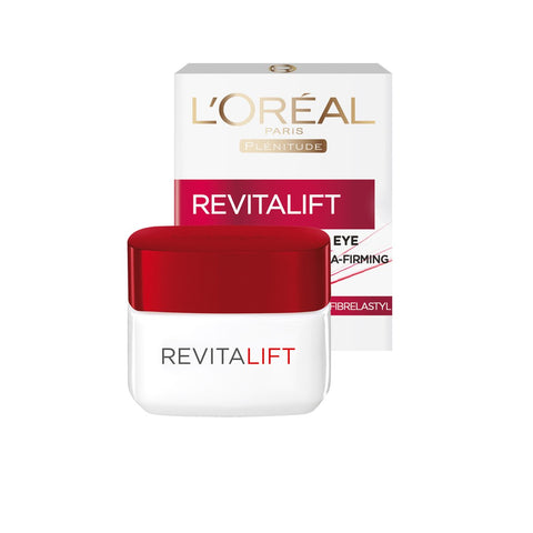 GETIT.QA- Qatar’s Best Online Shopping Website offers L'OREAL PARIS REVITALIFT ANTI WRINKLE + FIRMING EYE CREAM 15 ML at the lowest price in Qatar. Free Shipping & COD Available!