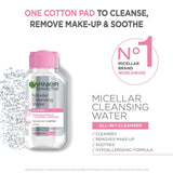 GETIT.QA- Qatar’s Best Online Shopping Website offers GARNIER SKINACTIVE MICELLAR CLEANSING WATER 100 ML at the lowest price in Qatar. Free Shipping & COD Available!