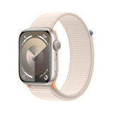 GETIT.QA- Qatar’s Best Online Shopping Website offers APPLE WATCH SERIES 9 GPS + CELLULAR, STARLIGHT ALUMINIUM CASE WITH STARLIGHT SPORT LOOP, 45 MM, MRMA3 at the lowest price in Qatar. Free Shipping & COD Available!