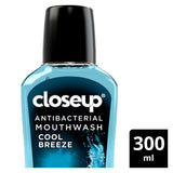 GETIT.QA- Qatar’s Best Online Shopping Website offers CLOSEUP ANTIBACTERIAL MOUTHWASH COOL BREEZE 300 ML at the lowest price in Qatar. Free Shipping & COD Available!