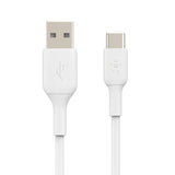 GETIT.QA- Qatar’s Best Online Shopping Website offers BELKIN BOOST CHARGE USB-C TO USB-A CABLE, WHITE, 1 M, CAB001BT at the lowest price in Qatar. Free Shipping & COD Available!