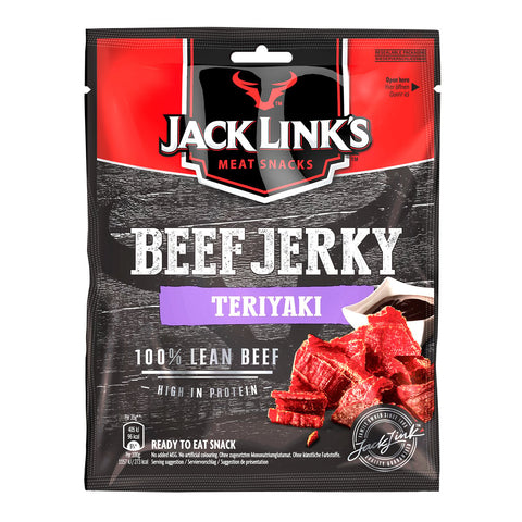 GETIT.QA- Qatar’s Best Online Shopping Website offers JACK BEEF JERKY TERRIYAKI 25GM at the lowest price in Qatar. Free Shipping & COD Available!