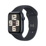 GETIT.QA- Qatar’s Best Online Shopping Website offers APPLE WATCH SE GPS, MIDNIGHT ALUMINIUM CASE WITH MIDNIGHT SPORT BAND, 44 MM, S/M, MRE73 at the lowest price in Qatar. Free Shipping & COD Available!