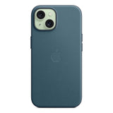 GETIT.QA- Qatar’s Best Online Shopping Website offers APPLE IPHONE 15 FINEWOVEN CASE WITH MAGSAFE, PACIFIC BLUE, MT3G3ZM/A at the lowest price in Qatar. Free Shipping & COD Available!