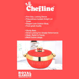 GETIT.QA- Qatar’s Best Online Shopping Website offers CHEFLINE PLASTIC INSULATED HOT POT ROYAL GLAMOUR-- 3000 ML at the lowest price in Qatar. Free Shipping & COD Available!