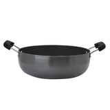 GETIT.QA- Qatar’s Best Online Shopping Website offers RAJ ANODIZED ALUMINIUM DEEP KADAI-- 14 INCHES-- BLACK-- BBAK14 at the lowest price in Qatar. Free Shipping & COD Available!