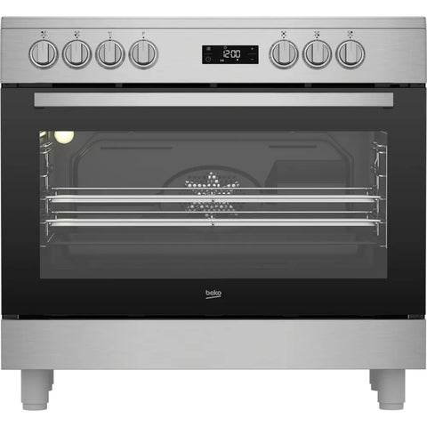 GETIT.QA- Qatar’s Best Online Shopping Website offers BEKO 5 BURNER CERAMIC ELECTRIC COOKER, 90 X 60, INOX, GM17300GXNS at the lowest price in Qatar. Free Shipping & COD Available!