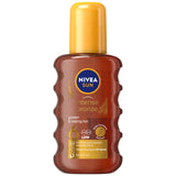 GETIT.QA- Qatar’s Best Online Shopping Website offers NIVEA INTENSE BRONZE TANNING SUN SPRAY SPF6 200 ML at the lowest price in Qatar. Free Shipping & COD Available!