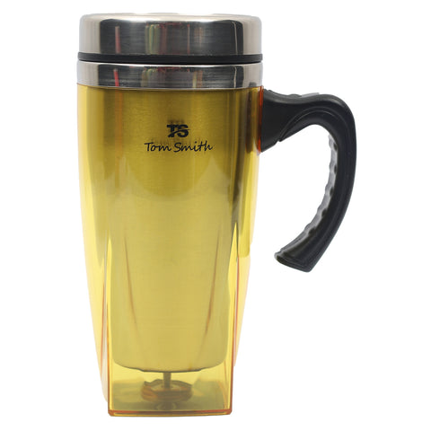 GETIT.QA- Qatar’s Best Online Shopping Website offers TOM SMITH STAINLESS STEEL TRAVEL MUG 16OZ XG-7866 ASSORTED COLORS at the lowest price in Qatar. Free Shipping & COD Available!