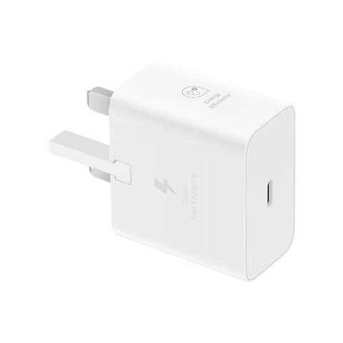 GETIT.QA- Qatar’s Best Online Shopping Website offers SAMSUNG 25W SUPER FAST CHARGING TRAVEL ADAPTER, WHITE, EP-T2510NWEGGB at the lowest price in Qatar. Free Shipping & COD Available!