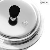 GETIT.QA- Qatar’s Best Online Shopping Website offers DELICI ALUMINUM DRIPLESS TRIPLY PRESSURE COOKER-- 5L at the lowest price in Qatar. Free Shipping & COD Available!