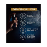 GETIT.QA- Qatar’s Best Online Shopping Website offers CREATION LAMIS PURE BLACK EDT 100 ML + DEO 200 ML at the lowest price in Qatar. Free Shipping & COD Available!