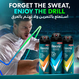 GETIT.QA- Qatar’s Best Online Shopping Website offers REXONA WORKOUT HI IMPACT ANTI PERSPIRANT DEODORANT FOR MEN-- 150 ML at the lowest price in Qatar. Free Shipping & COD Available!