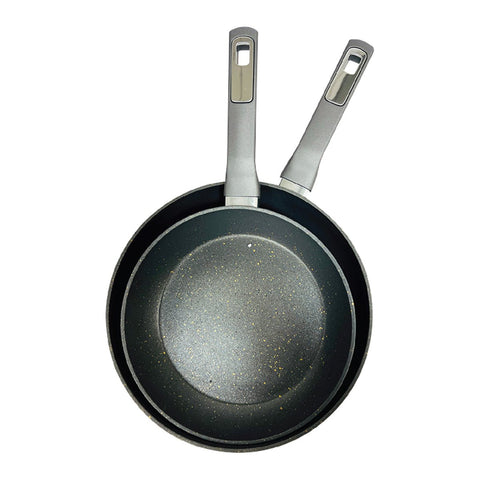 GETIT.QA- Qatar’s Best Online Shopping Website offers CHEFLINE FORGED FRY PAN SET 24 + 28CM P13FAK02B at the lowest price in Qatar. Free Shipping & COD Available!