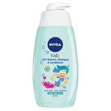 GETIT.QA- Qatar’s Best Online Shopping Website offers NIVEA 3IN1 KIDS SHOWER & SHAMPOO WITH BIO ALOE VERA APPLE SCENT 500 ML at the lowest price in Qatar. Free Shipping & COD Available!