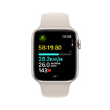 GETIT.QA- Qatar’s Best Online Shopping Website offers APPLE WATCH SE GPS, STARLIGHT ALUMINIUM CASE WITH STARLIGHT SPORT BAND, 44 MM, S/M, MRE43 at the lowest price in Qatar. Free Shipping & COD Available!